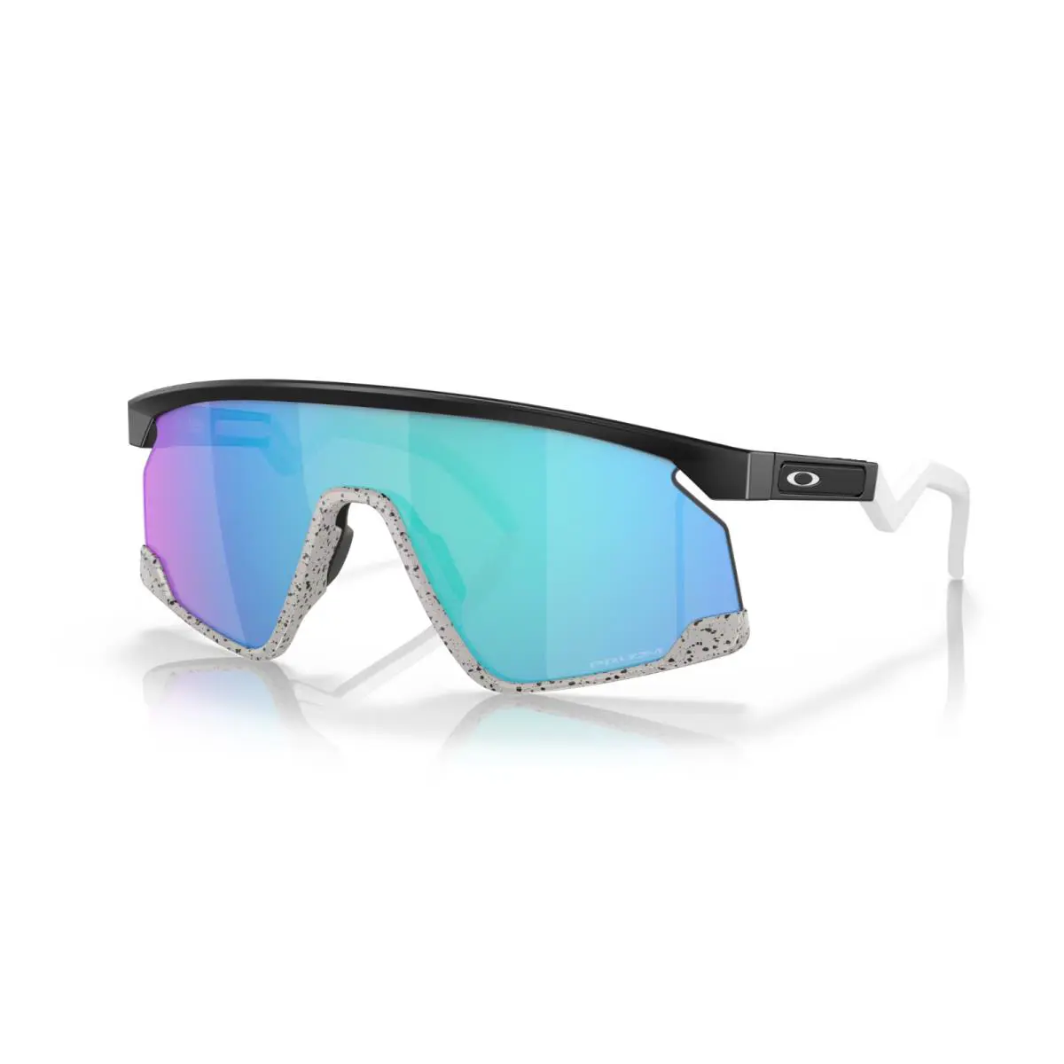 Bxtr Sunglasses OO9280-0339 Matte Black Frame W/ Prizm Sapphire Lens by Oakley