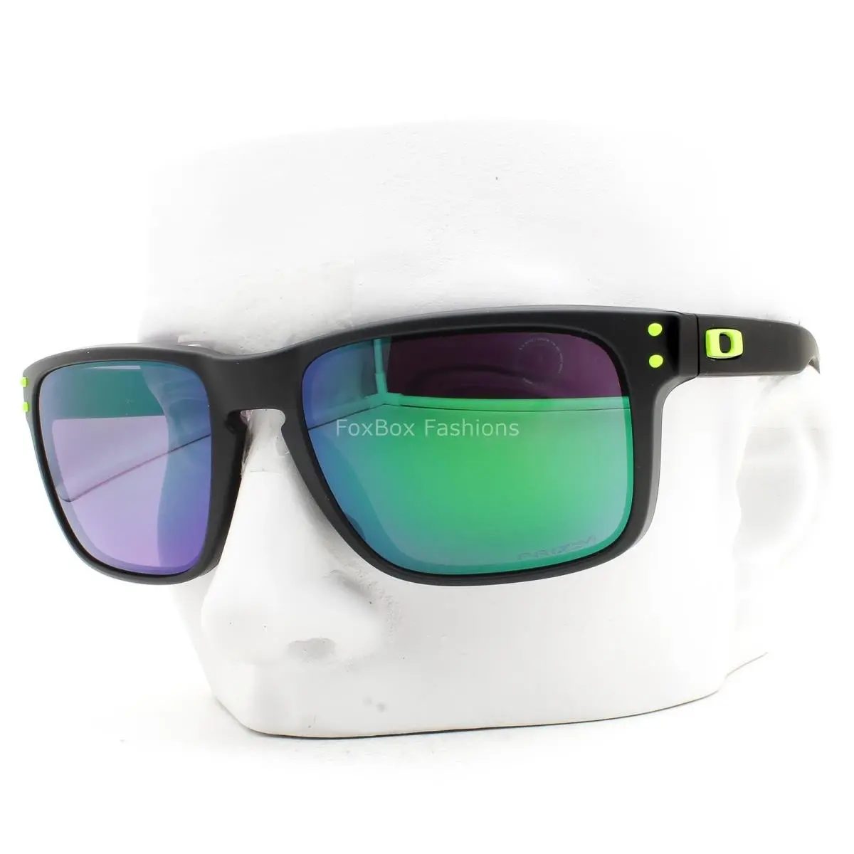Oakley Holbrook Court Sunglasses OO9102-AI55 Matte Black Prizm Road Jade W/pouch