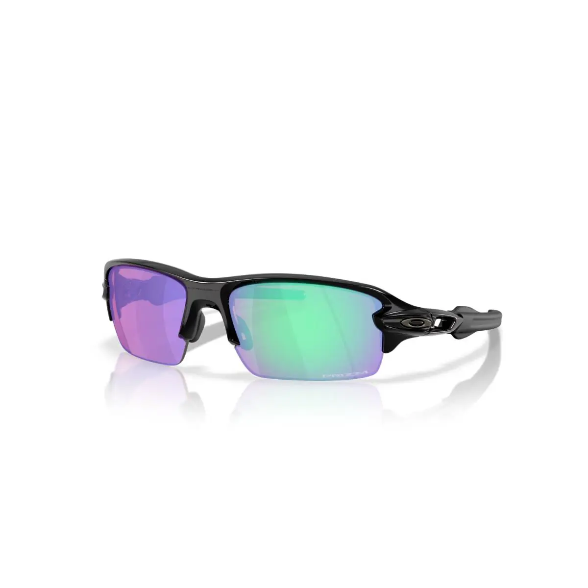 Oakley Flak 2.0 S Sunglasses Polished Black W/ Prizm Golf Lens OO9511-0159 - Frame: Polished Black, Lens: PRIZM GOLF