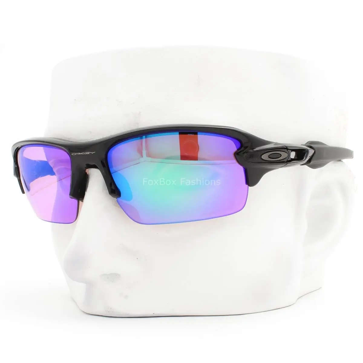 Flak 2.0 Small Sunglasses Polished Black Prizm Golf OO9511-0159 W/case by Oakley
