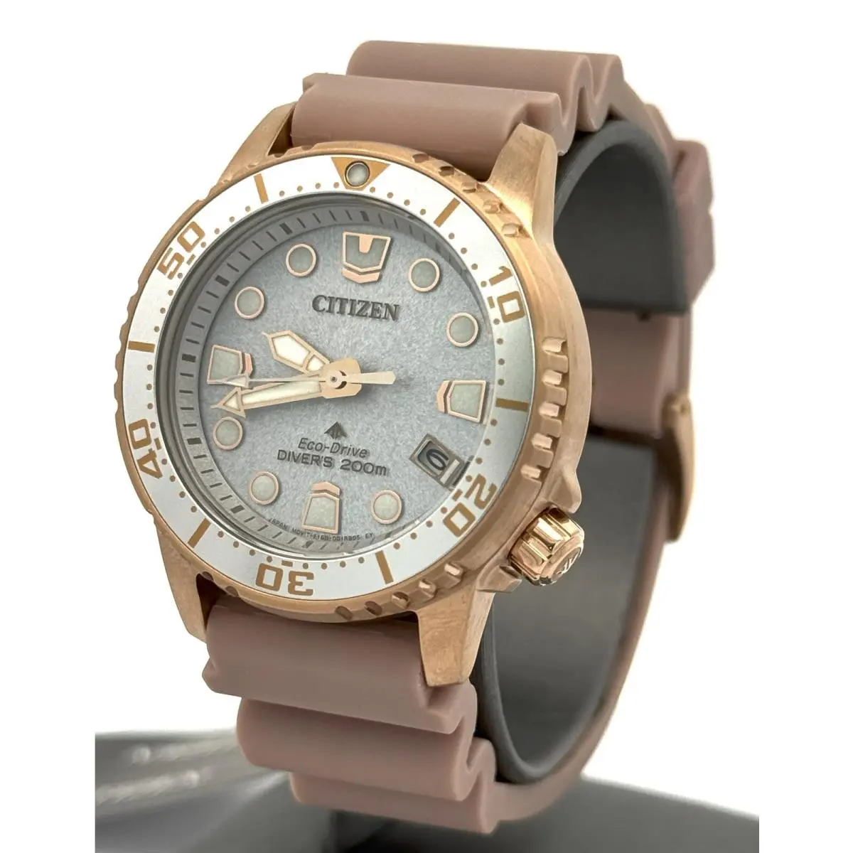 Promaster Dive 33.5MM Rose Gold Tone Ladies Watch E02023-00A Box/card by Citizen
