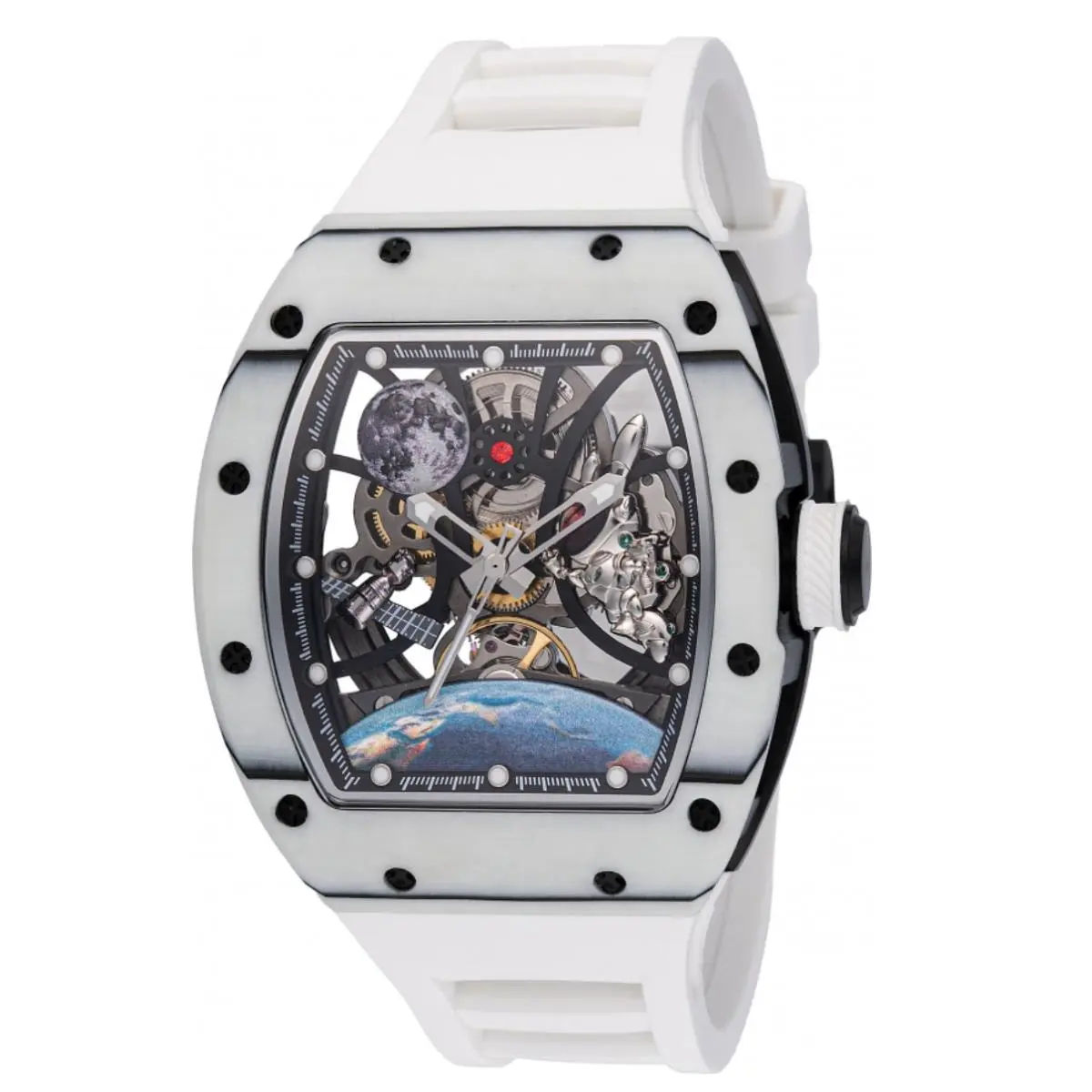 S1 Rally Interstellar Carbon Fiber Automatic Men`s 41mm Watch 49012 by Invicta