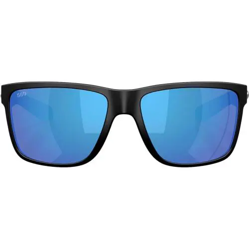 Costa Men`s Broadbill II Polarized Sunglasses Series - Frame: Matte Tortoise, Lens: Green Mirror, Frame | Lens | Material: Matte Black | Blue Mirror | 580G - Polarized Glass