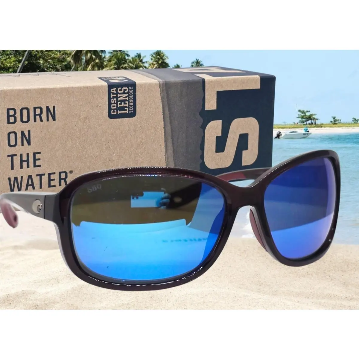 Costa Del Mar Urchin/blue Mirror Seadrift Polarized 580G Sunglasses M-60