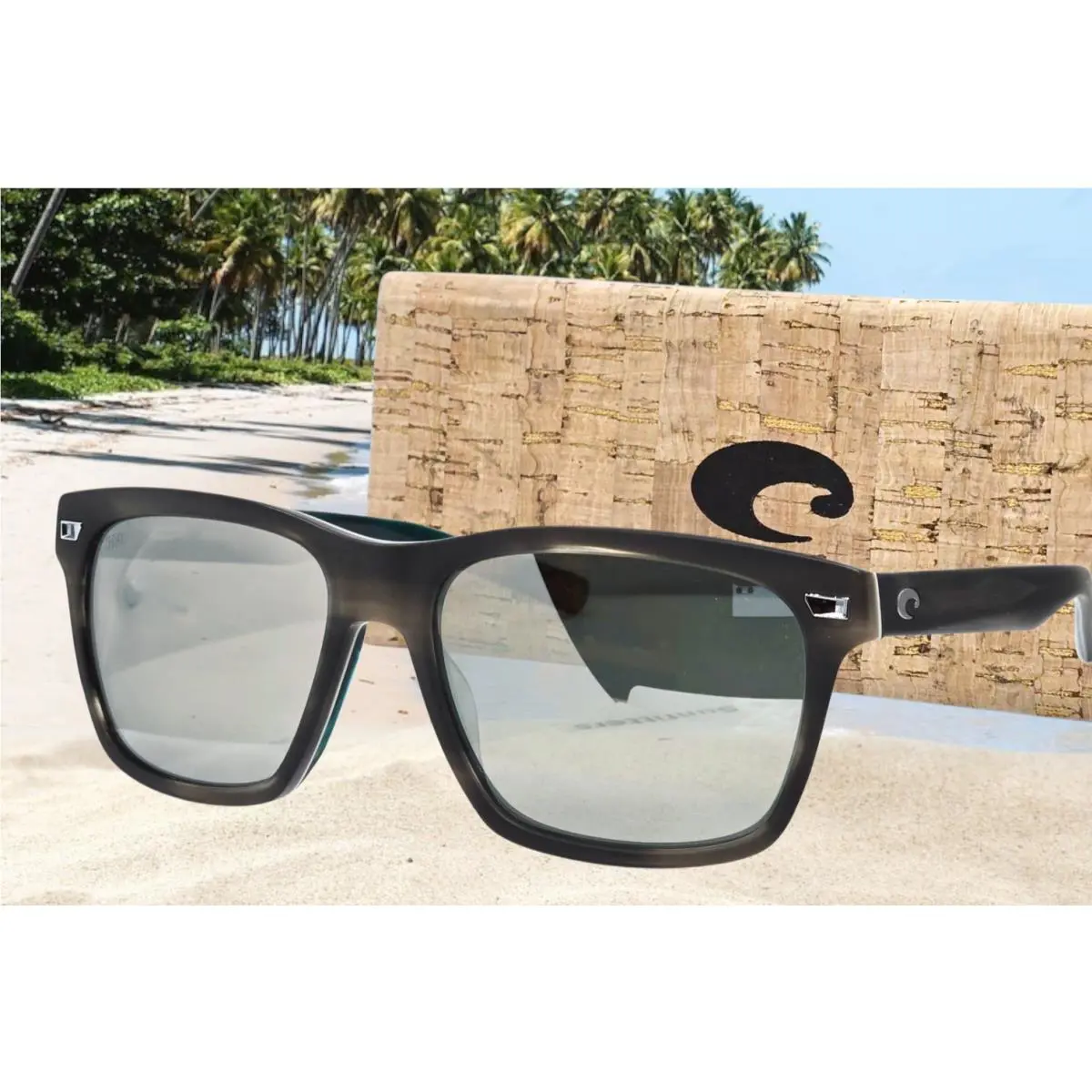 Costa Del Mar Storm Gray/silver Mirror Aransas Polarized 580G Sunglasses