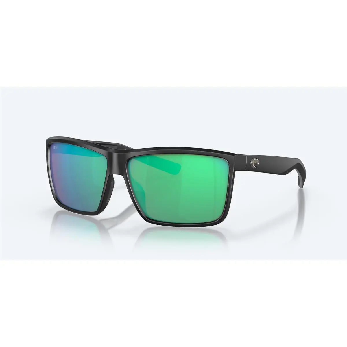 Costa Del Mar Rinconcito Matte Black Green Mirror 580 Glass Polarized Lens