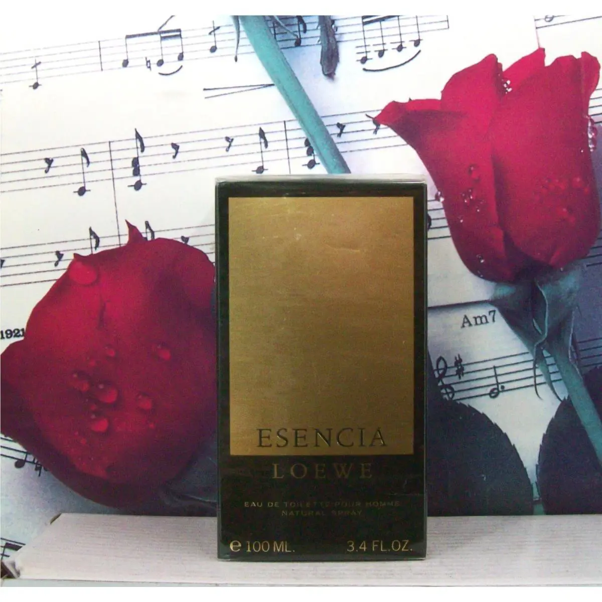 Esencia Loewe Pour Homme Edt Spray 3.4 Fl. Oz. Box. Vintage
