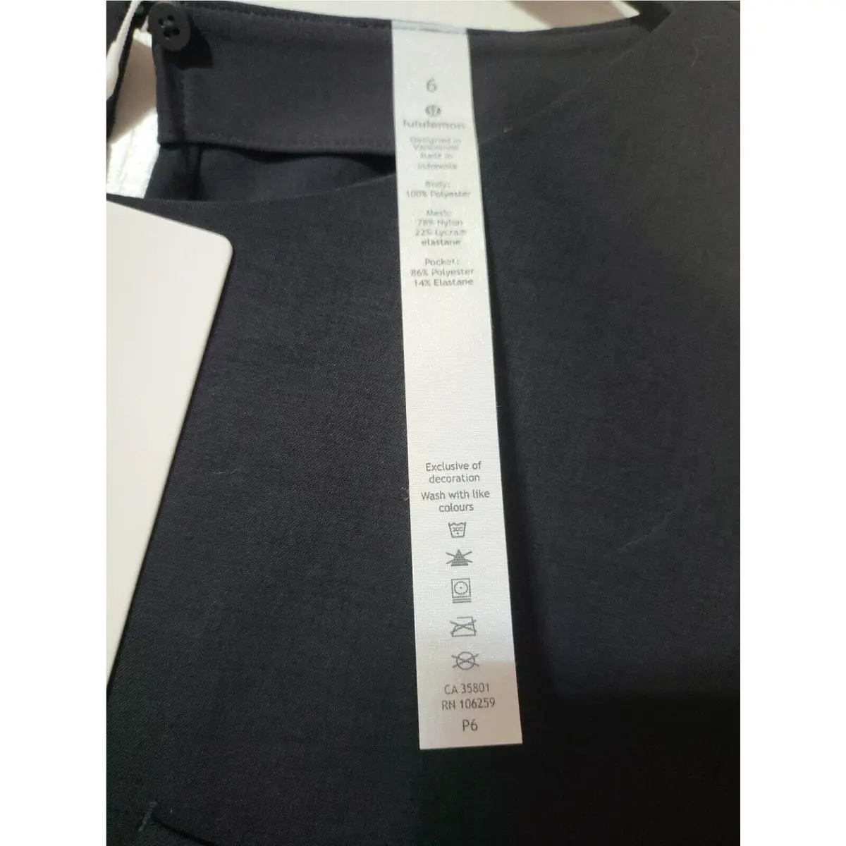 Lululemon clothing - Lululemon Shift In Time - Shift Time - Black 2
