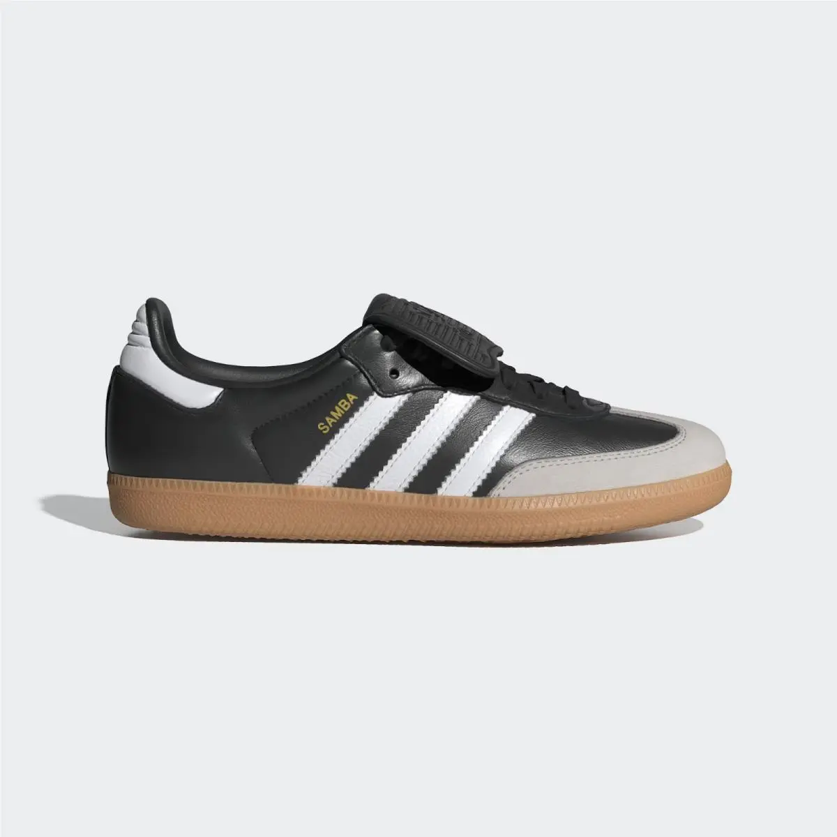 Adidas Samba Long Tongue Size 8 Women Core Black White Gum Casual Soccer Shoes
