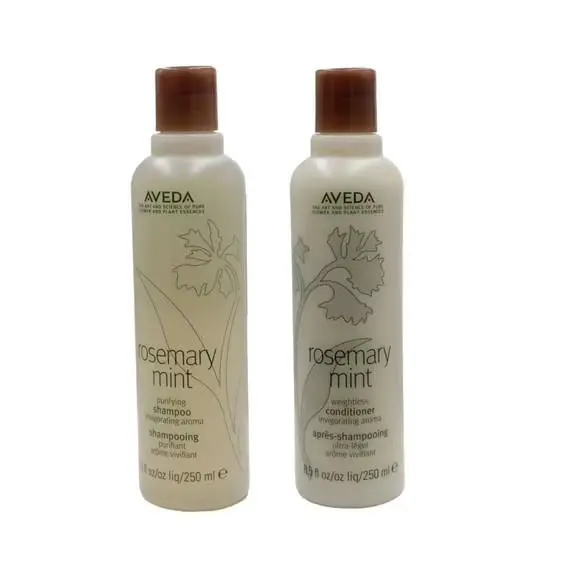 Aveda Rosemary Mint Purifying Shampoo Conditioner 8.5oz 250ml Duo 8144-8182