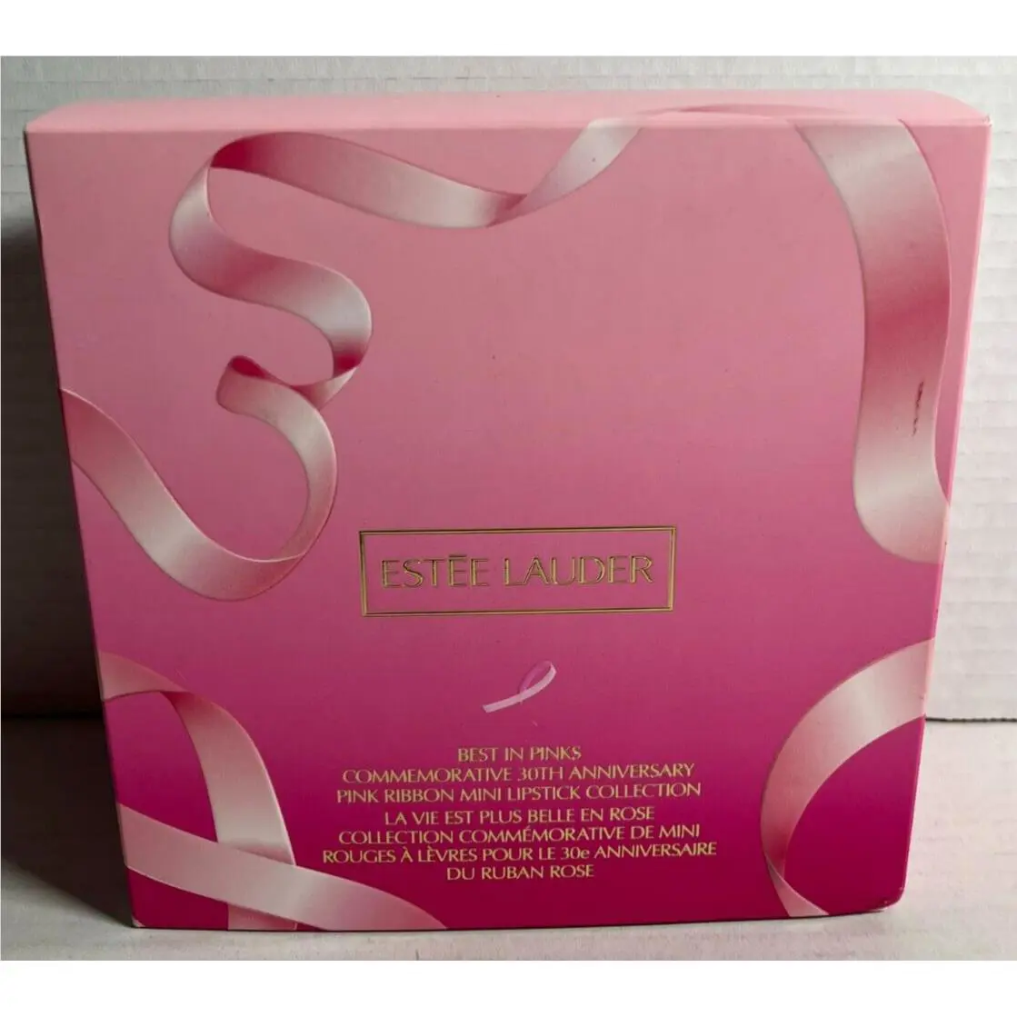 Estée Lauder Best In Pinks 30th Anniversary Pink Ribbon Mini Lipstick Collection