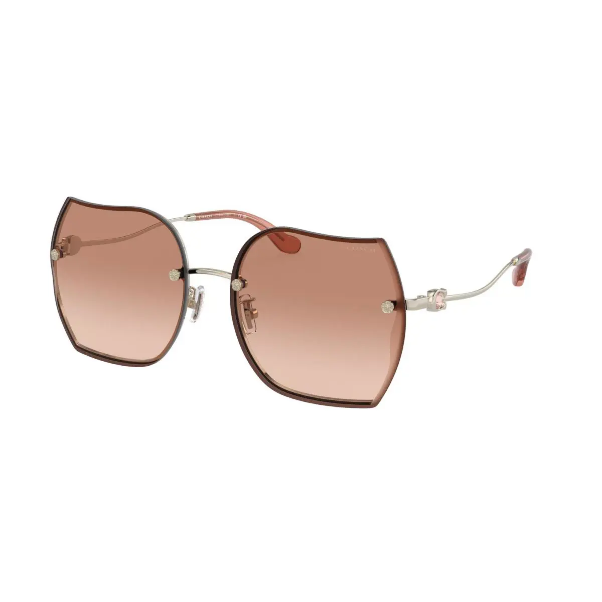Coach 7146BD Cd454 Sunglasses 900513 Gold