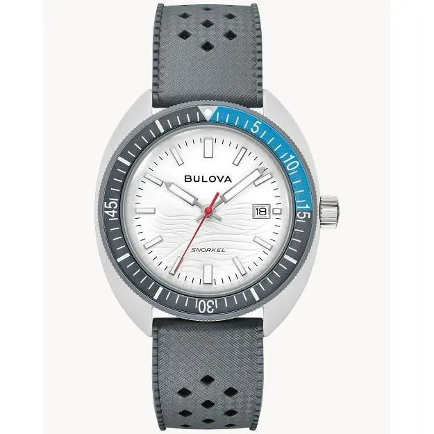 Bulova Snorkel Great White Shark Hybrid Ceramic Men`s Watch 98B449
