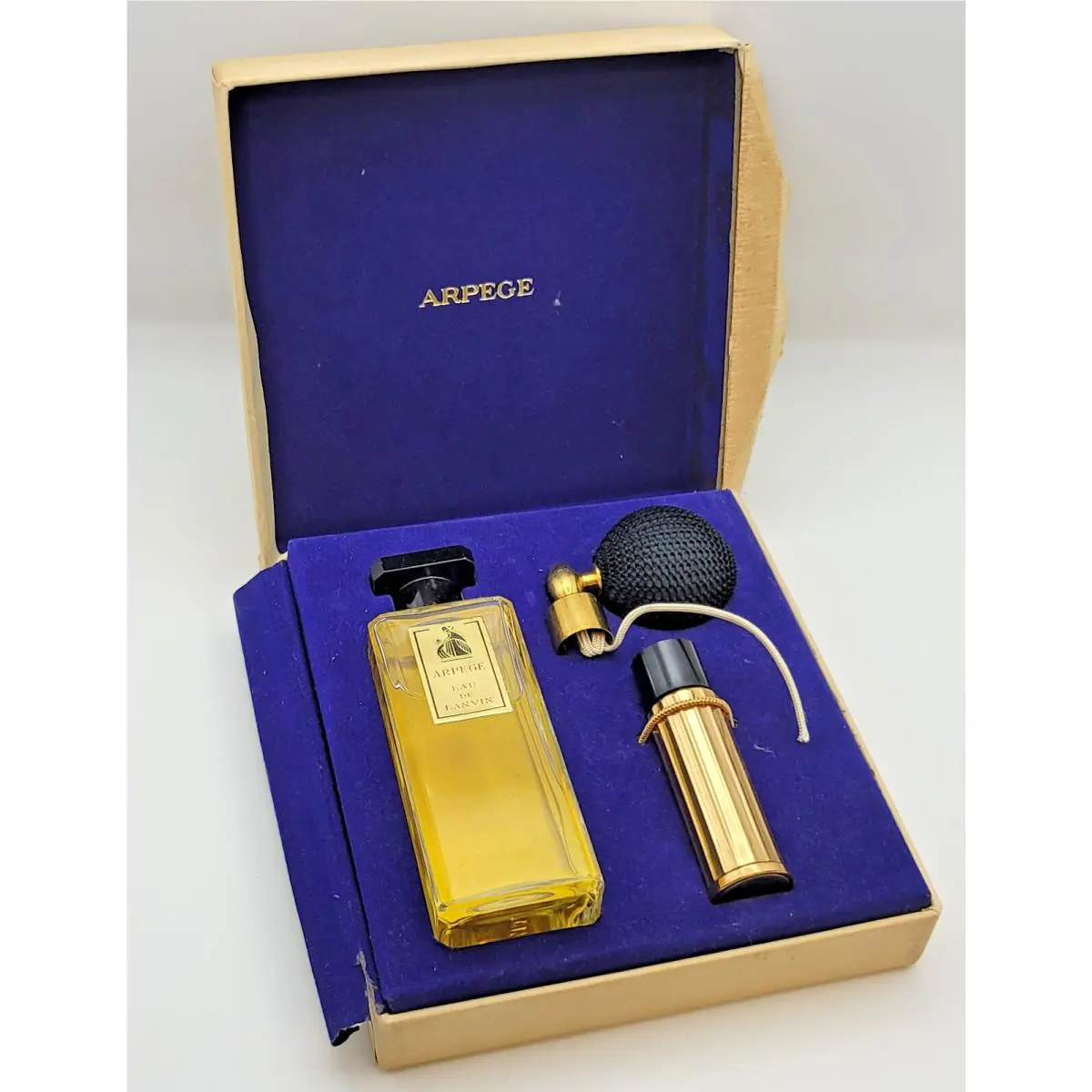 Vtg Arpege Eau de Lanvin 2 fl Oz. Parfum Splash w/ Box Atomizer