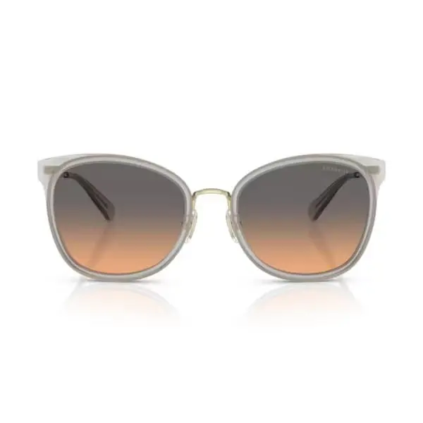 Coach CW185 HC7170 945018 Sunglasses Women`s Gold/dove/smokey Peach 56mm/New