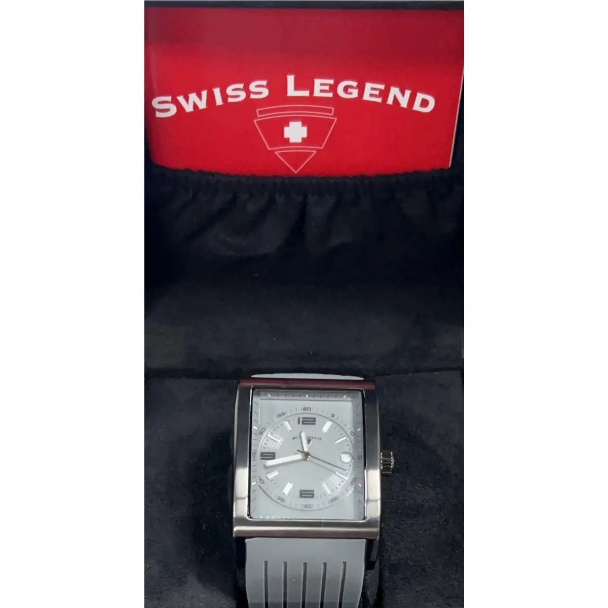 Swiss Legend Men`s 40012-GM-014 Limousine Analog Display Swiss Quartz Grey Watch