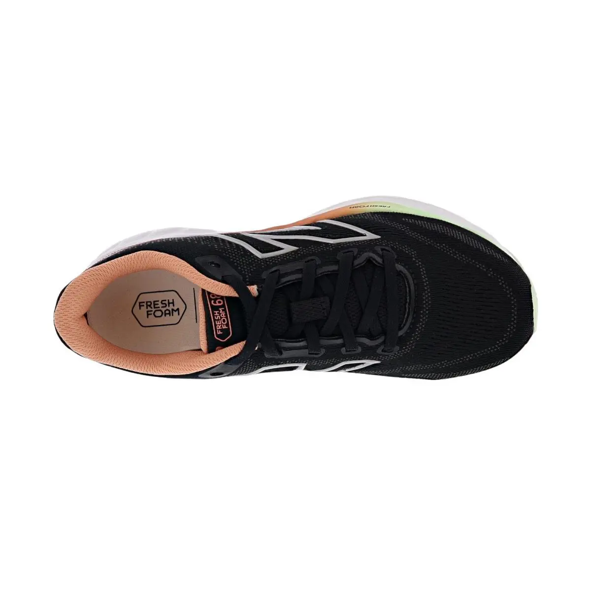 New Balance shoes - New Balance 680 v8 - W680CB8 - BLACK / DARK SILVER METALLIC / PEACH NECTAR 4