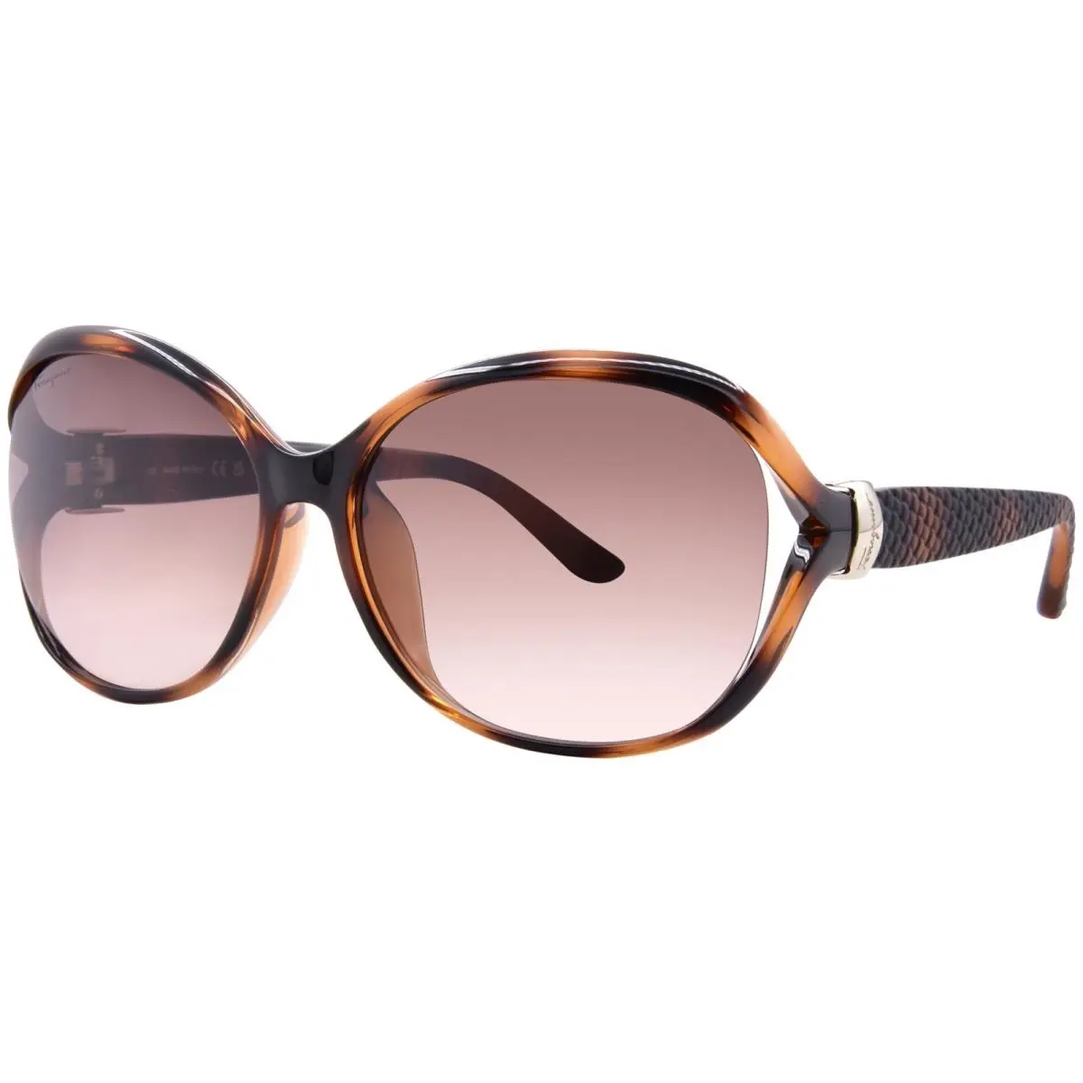 Salvatore Ferragamo SF770SA 214 Sunglasses Women`s Tortoise/brown Gradient 61mm