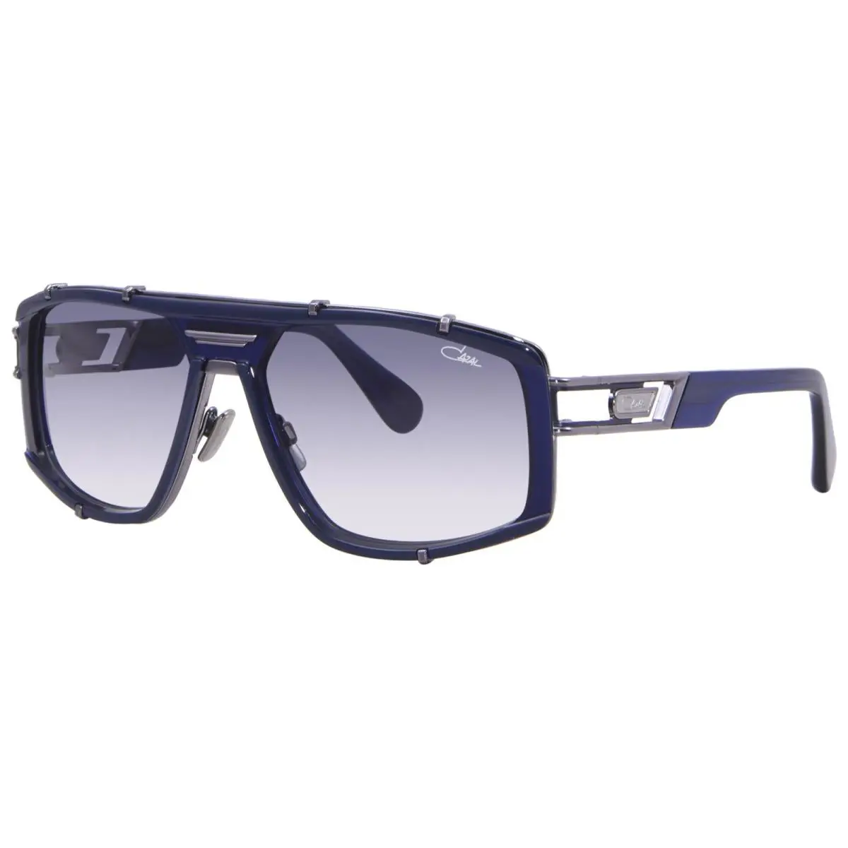 Cazal 8046 002 Sunglasses Men`s Khaki/gold/brown Gradient AR Pilot 61mm