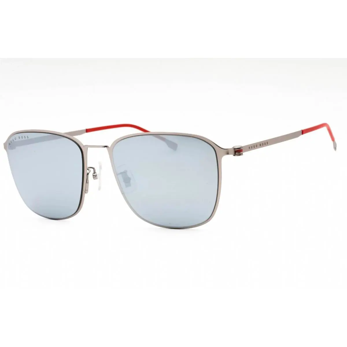 HG 1405/F/SK 0R81 DC Square Ruthenium/silver Sunglasses by Hugo Boss