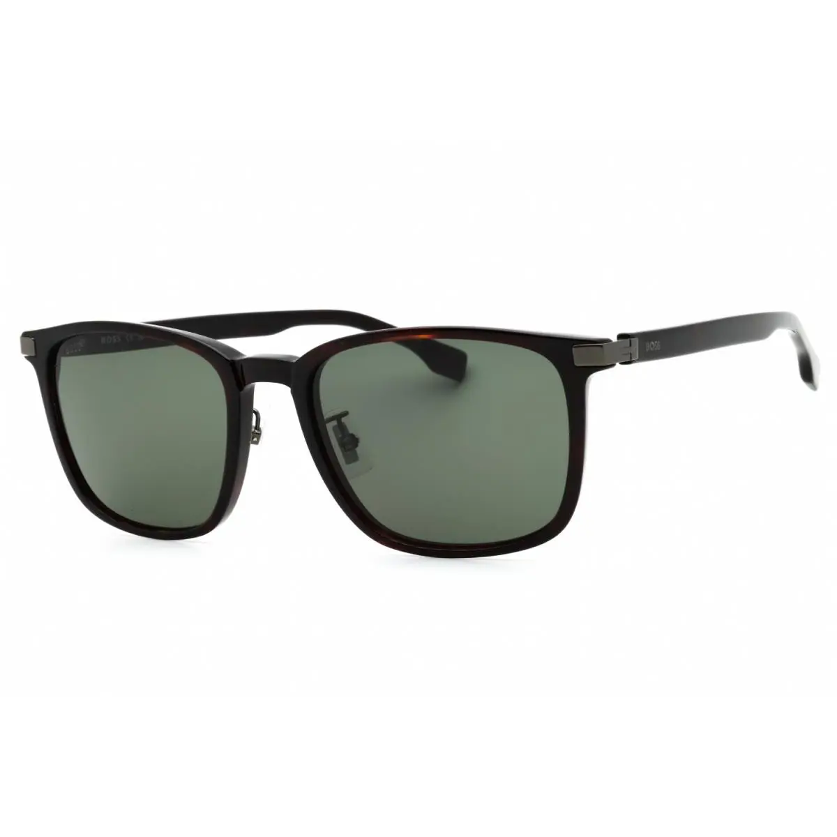 Hugo Boss HG 1406/F/SK 0086 Square Tortoise/green Sunglasses