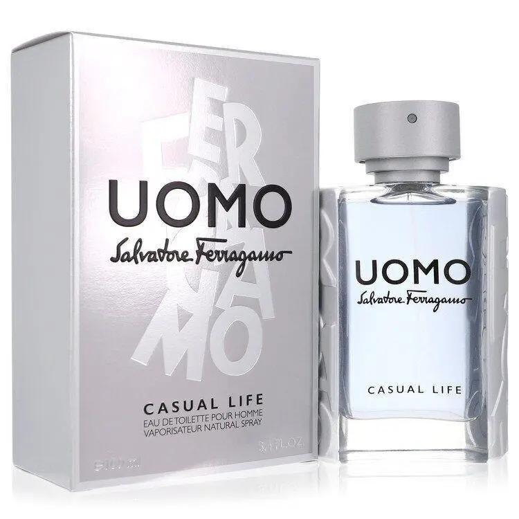 Uomo Casual Life Cologne Edt Spray 3.4oz/100ml For Men by Salvatore Ferragamo