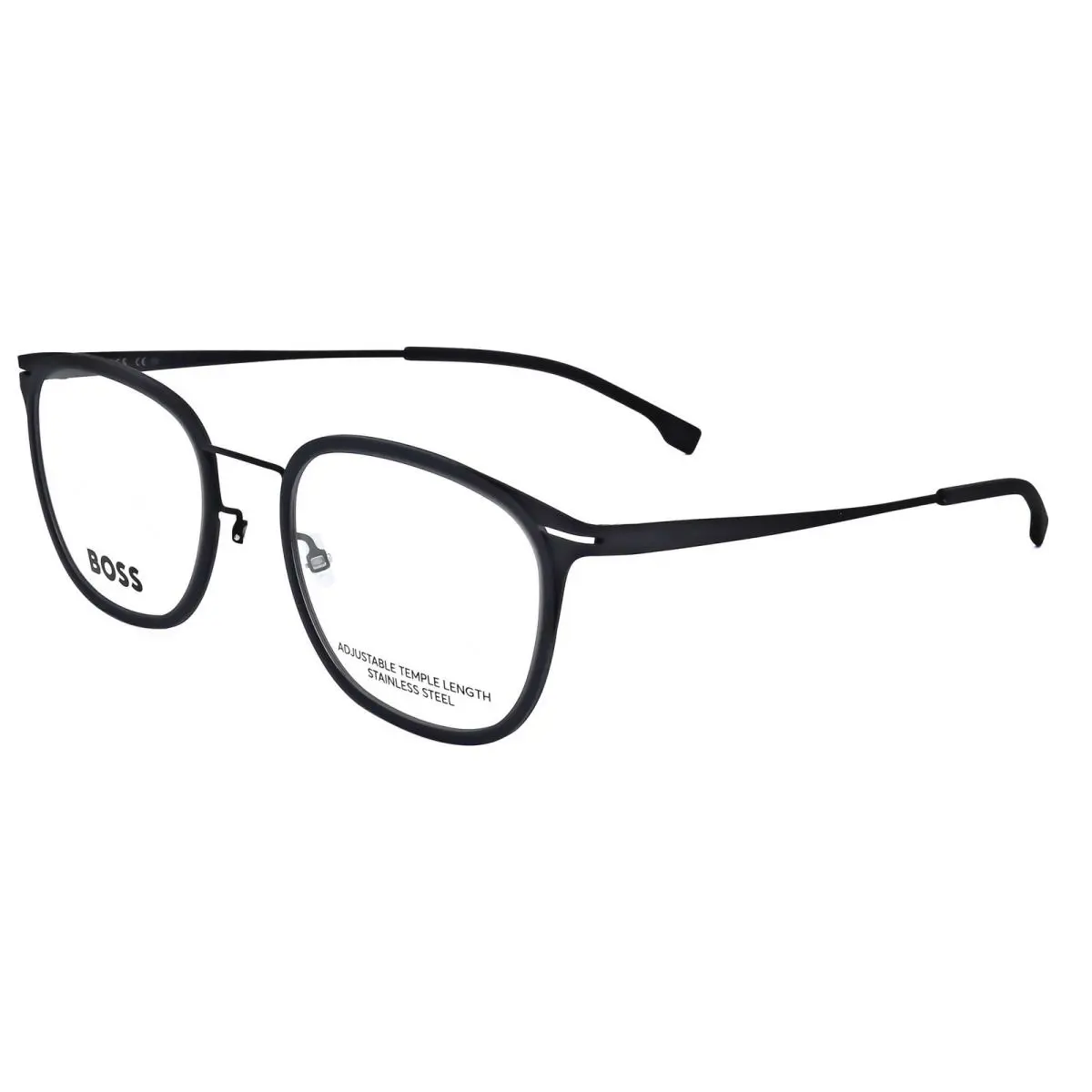 Hugo Boss Men`s 53mm Matte Black Grey Opticals BOSS1427-O6W-53