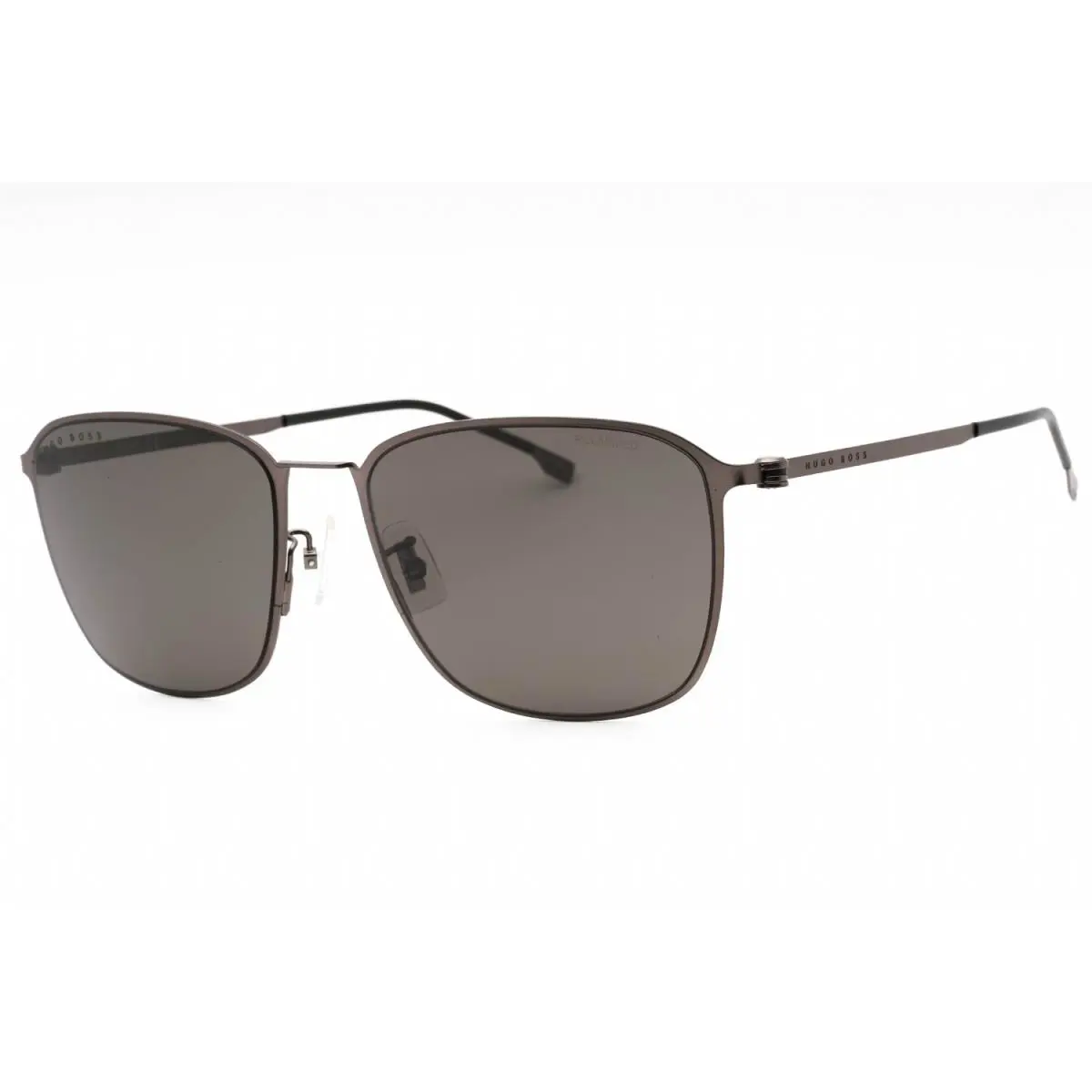 Hugo Boss HG 1405/F/SK 0R80 M9 Square Ruthenium/green Sunglasses