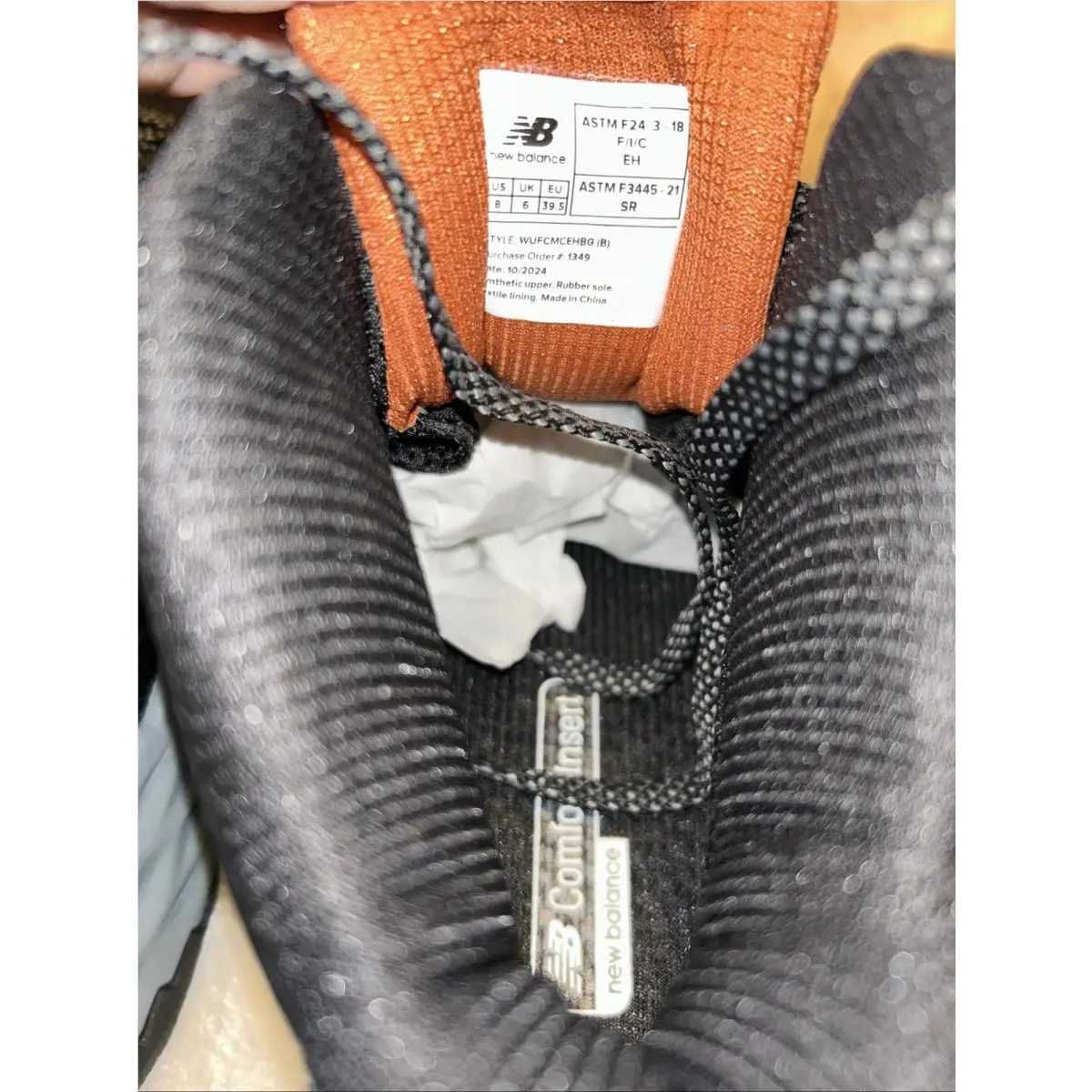 New Balance shoes Fresh Foam - Black 9