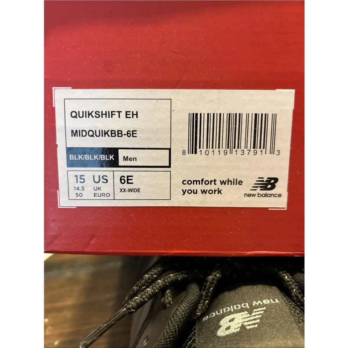 New Balance shoes - New Balance Comp - Comp - QUICKSHIFT EH - Black 18