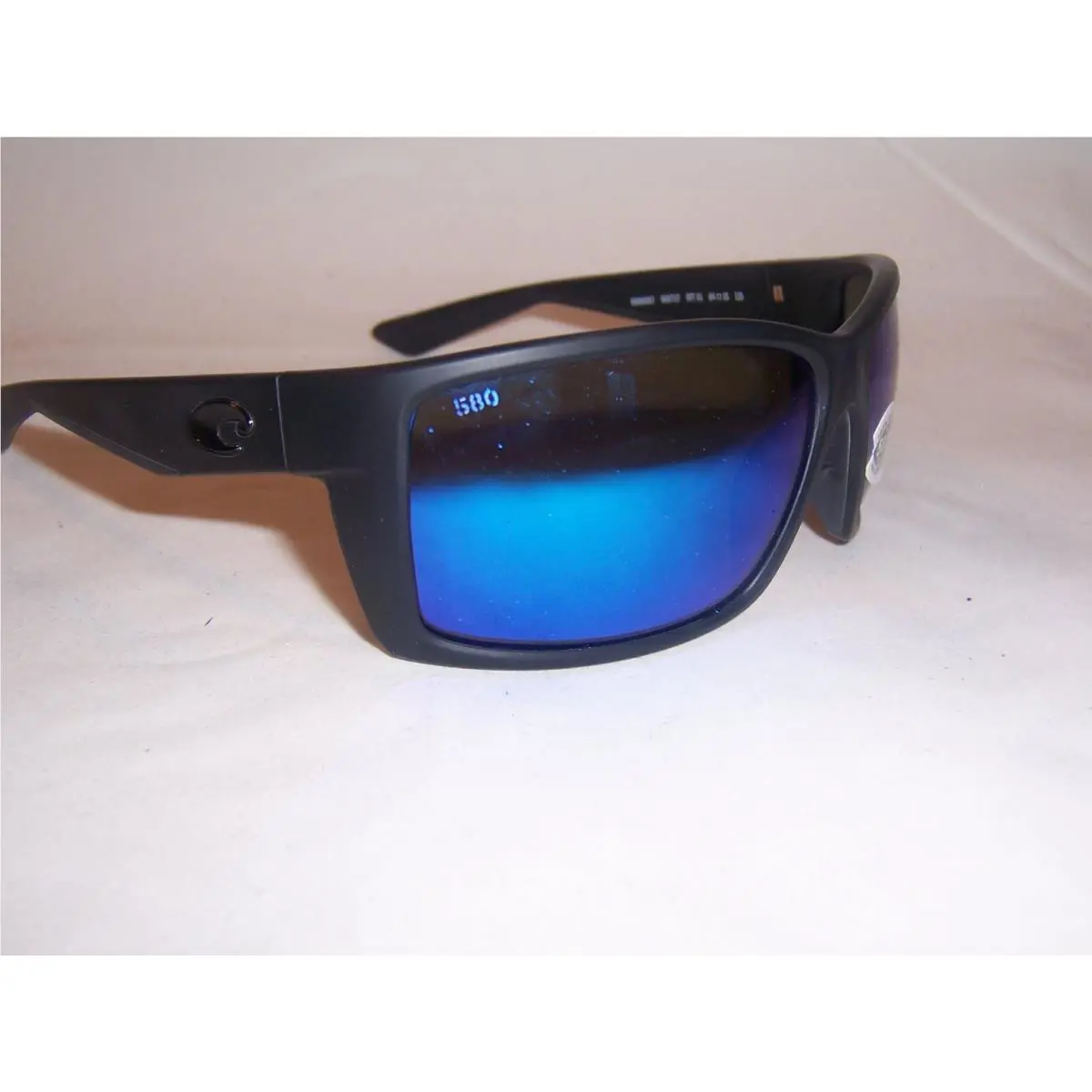 Costa Del Mar Sunglasses Reefton Blackout/blue Mirror 580G Polarized