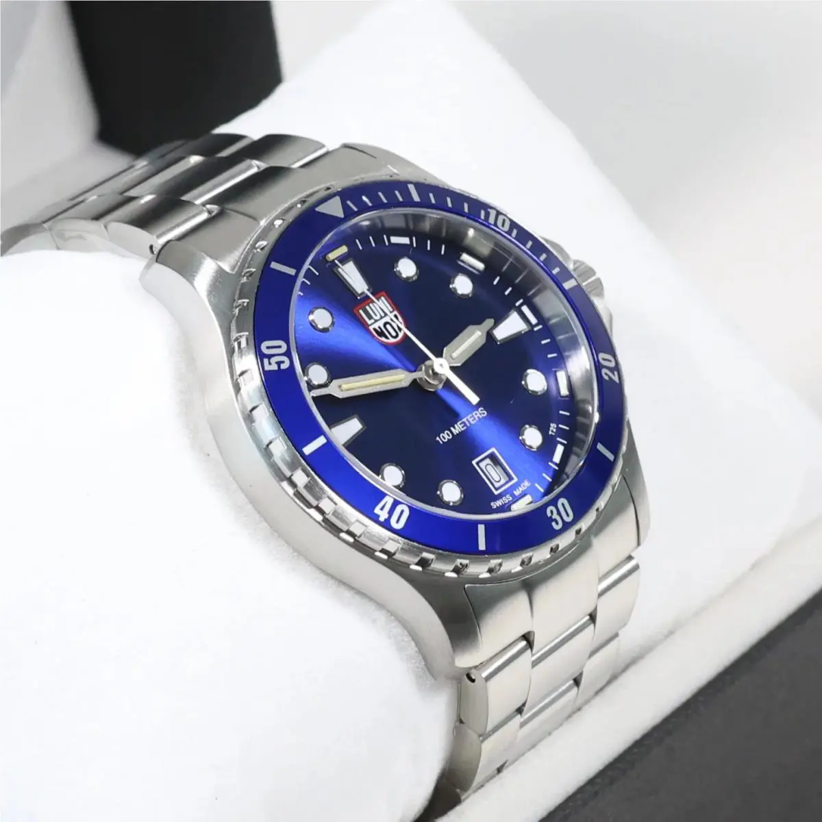 Luminox Sport Timer Blue Dial Men`s Stainless Steel Watch XS.0943