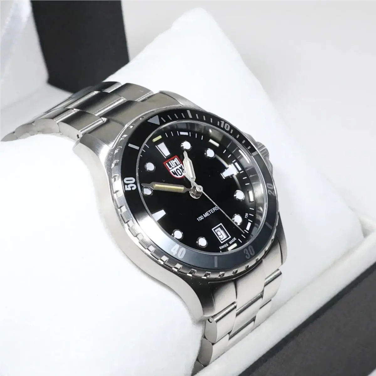 Luminox Sport Timer Black Dial Men`s Stainless Steel Watch XS.0941