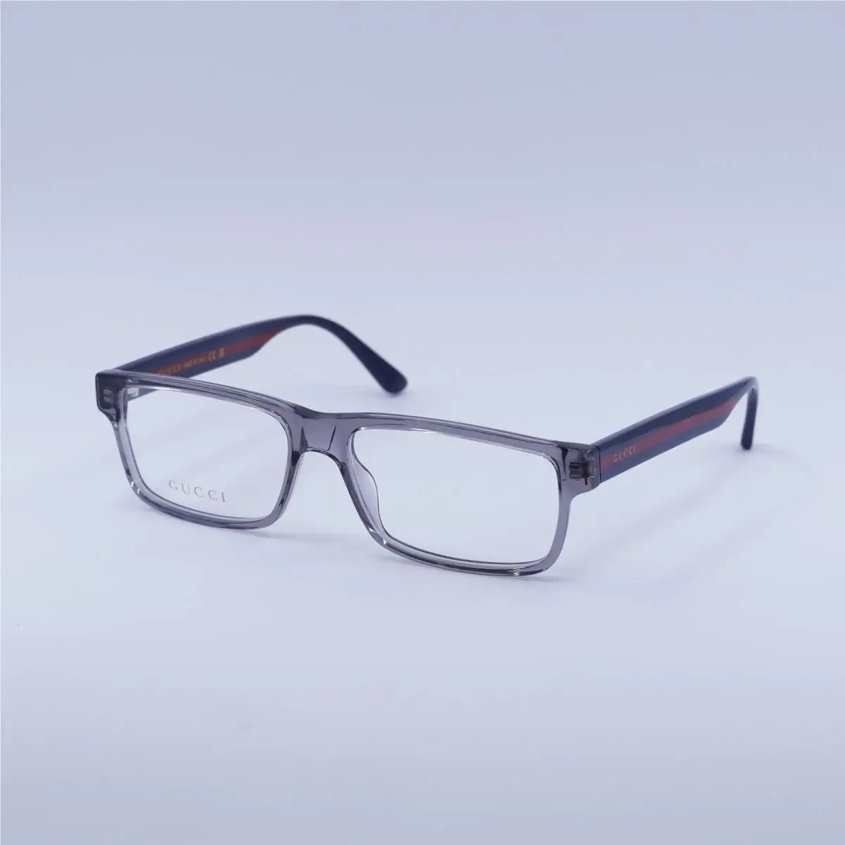 Gucci Demo Rectangular Men`s Eyeglasses GG0752O 003 56 GG0752O 003 56