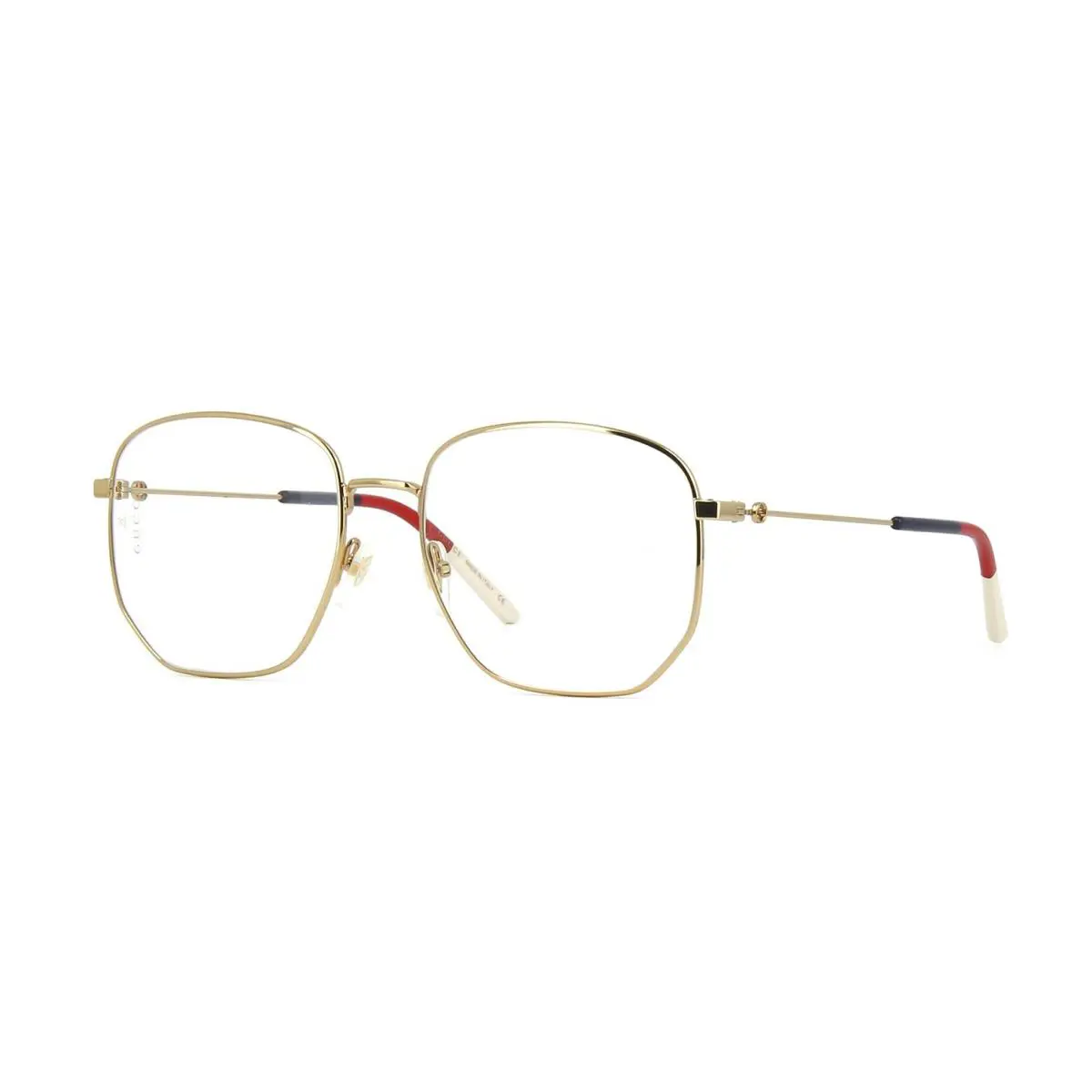 Gucci Demo Geometric Ladies Eyeglasses GG0396O 002 56 GG0396O 002 56