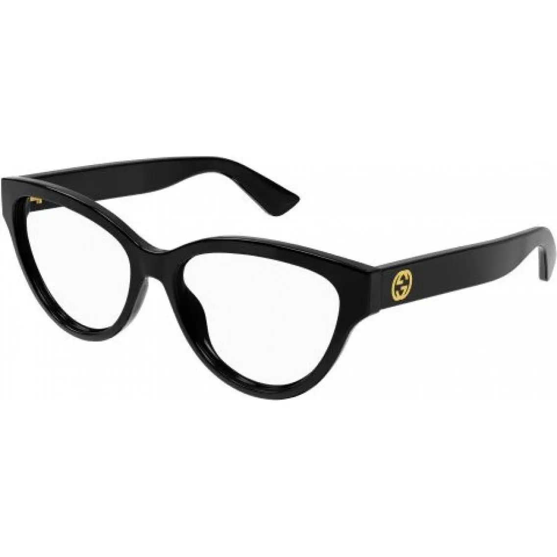 GG 1581O Eyeglasses 001 Black by Gucci