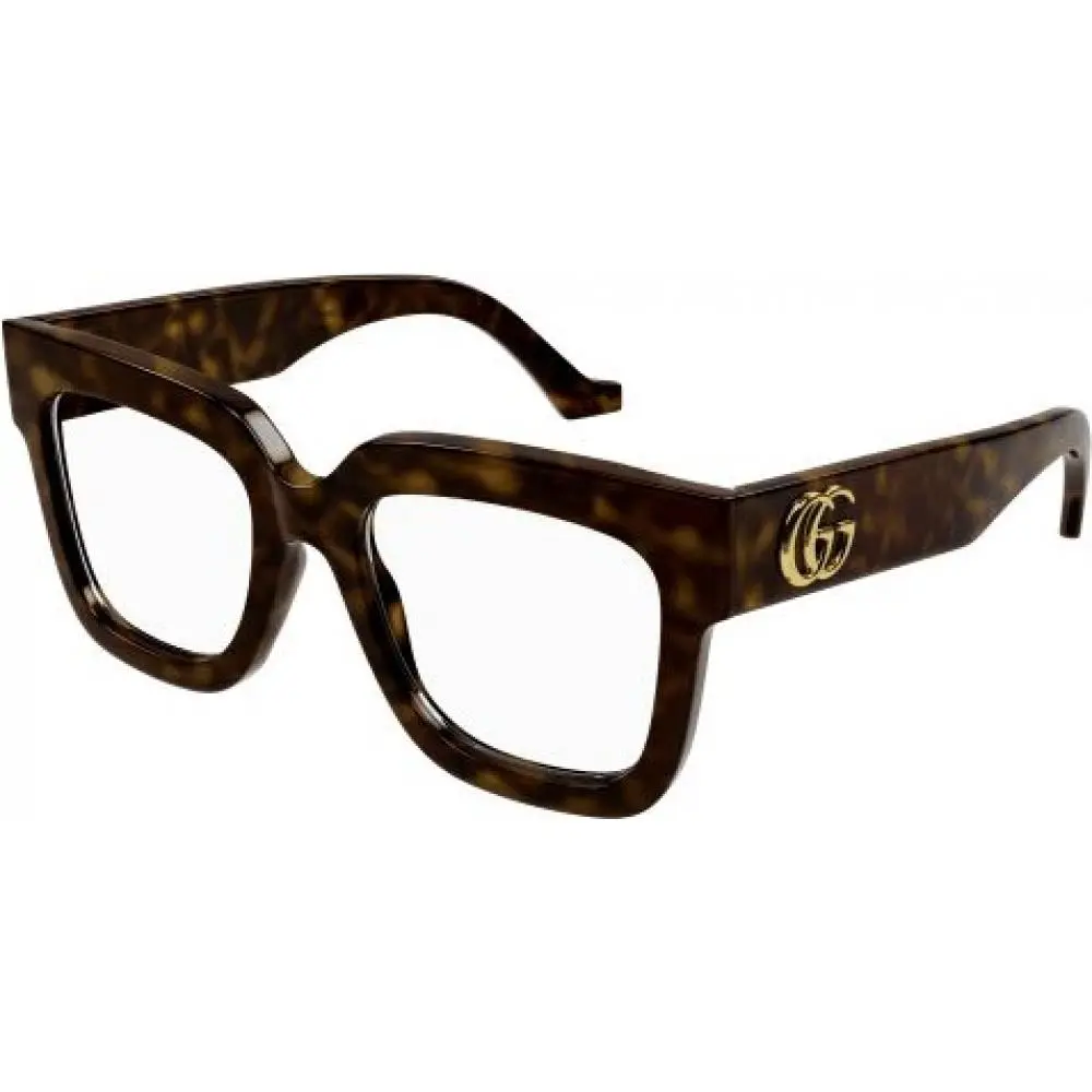 Gucci GG1549O Eyeglasses 002 Havana