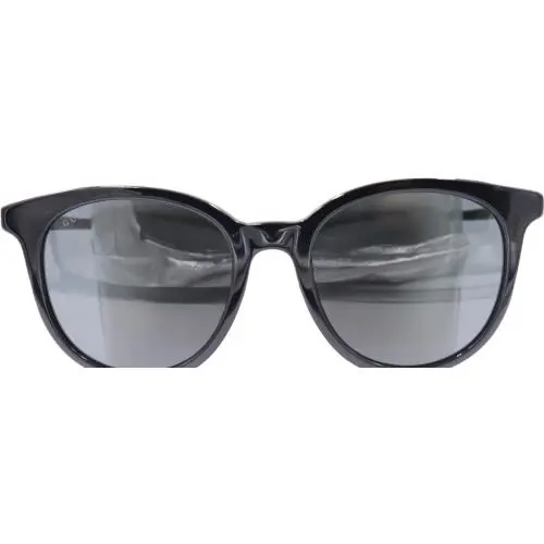 Gucci Round Shiny Black Women Sunglasses GG1073SK 001 54