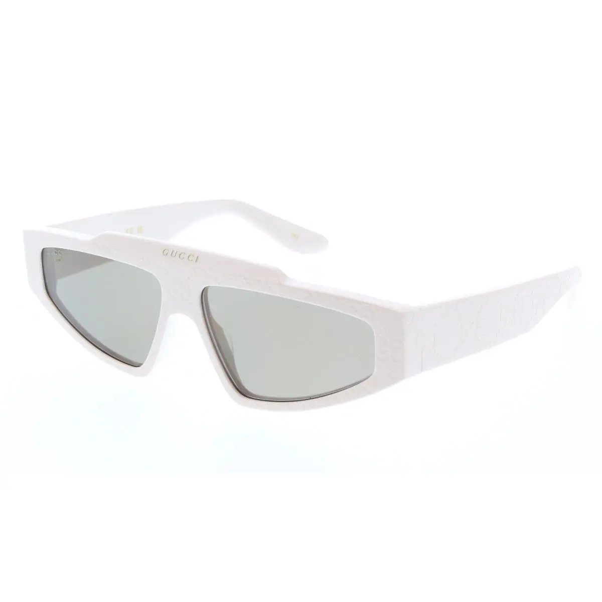 Gucci GG1591S-005 Ivory Shield Mens Sunglasses