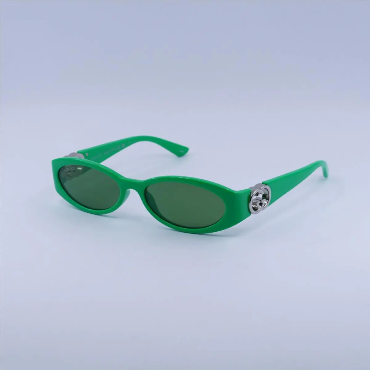 Gucci GG1660S 005 Shiny Green/green 54-16-135 Sunglasses