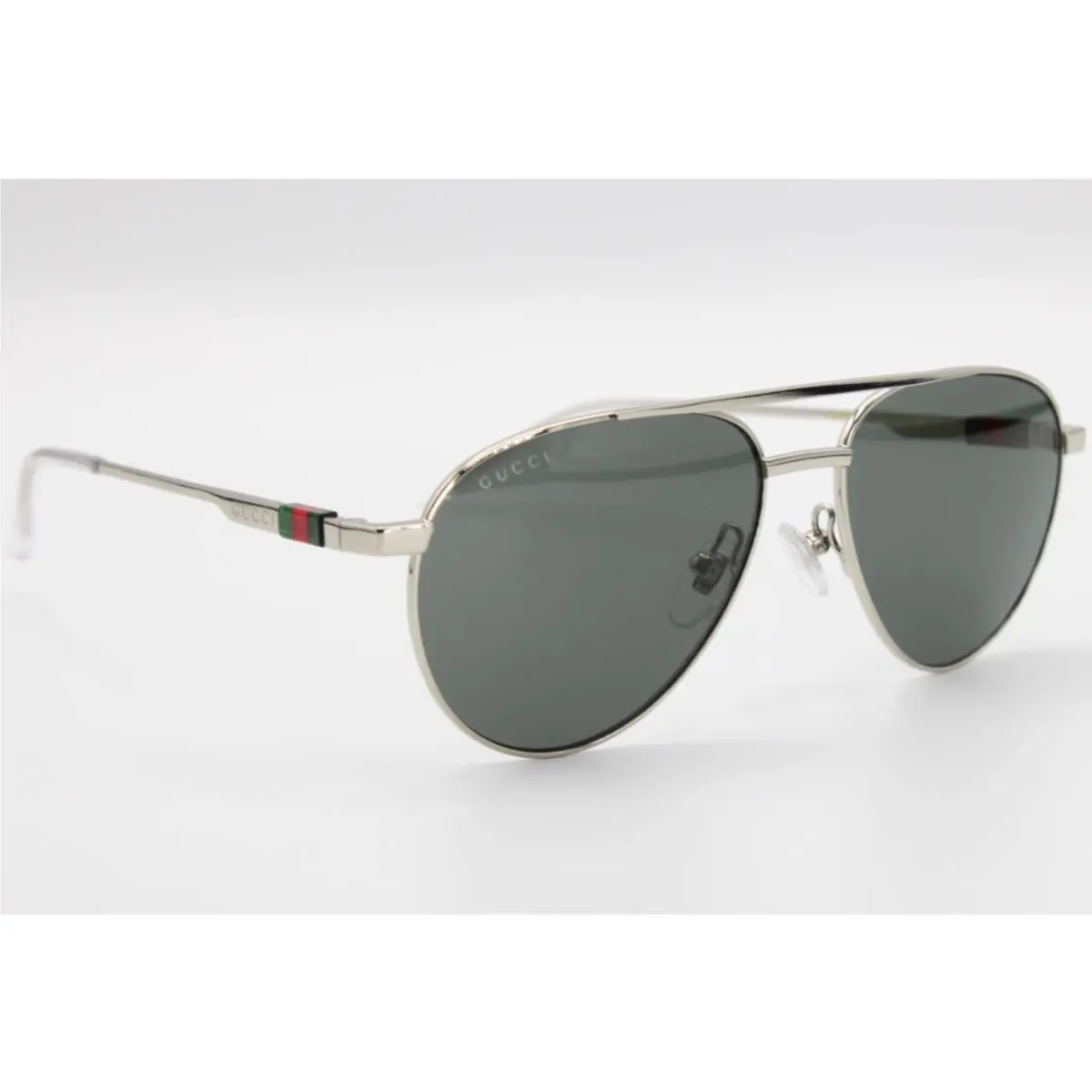 GG1679S-001 Aviator Grey Tinted Sunglasses by Gucci
