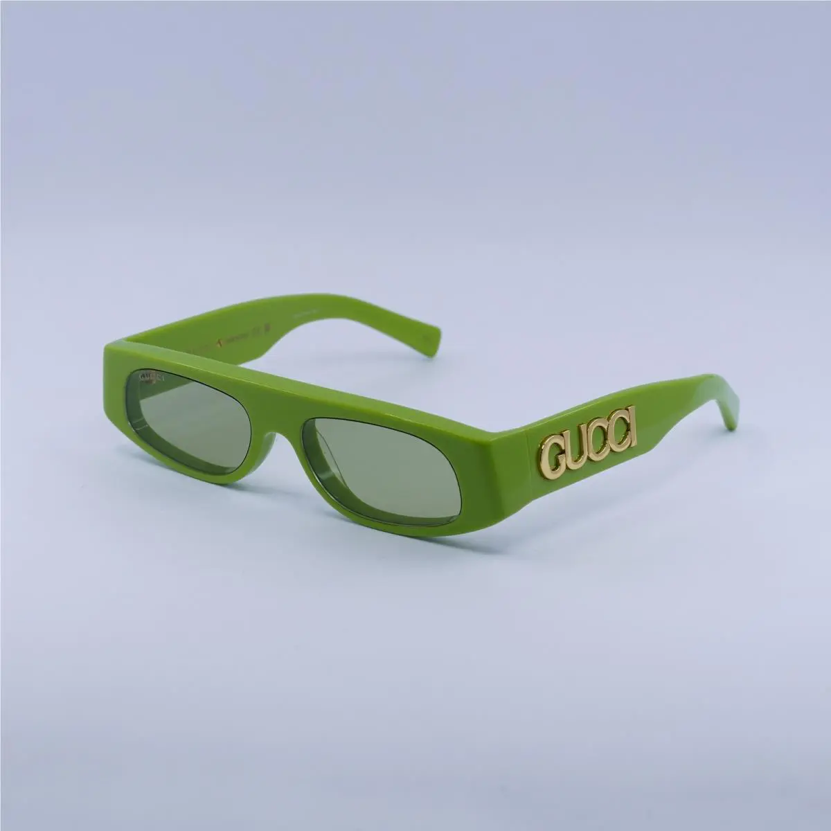 Gucci GG1771S 009 Shiny Acid Green/green 51-16-140 Sunglasses