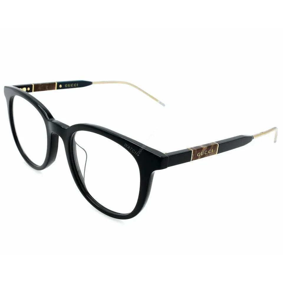 Gucci Square Full Rim Black 53-21-145mm Men`s Eyewear GG0845OK 004