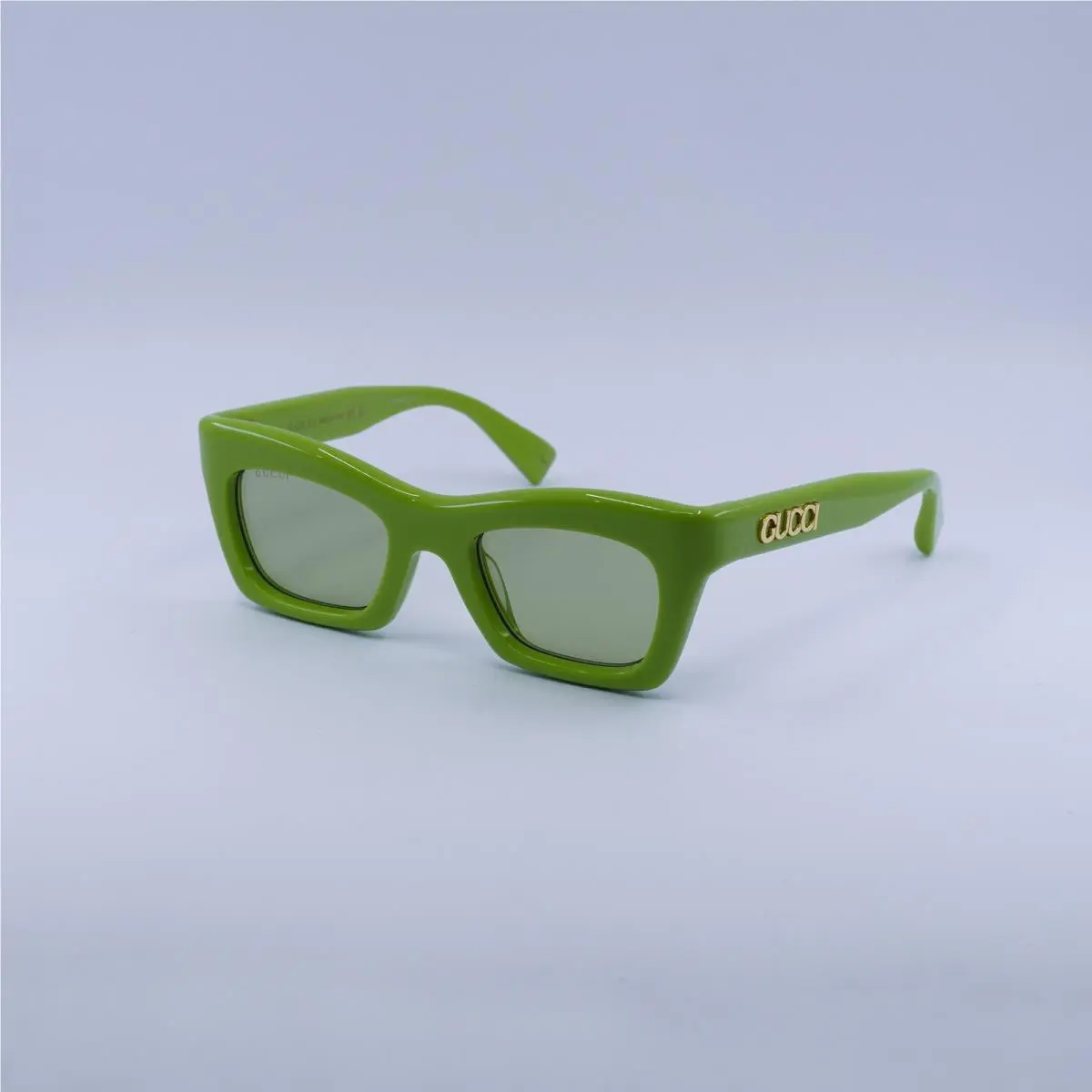 Gucci GG1773S 006 Shiny Acid Green/green 50-21-140 Sunglasses