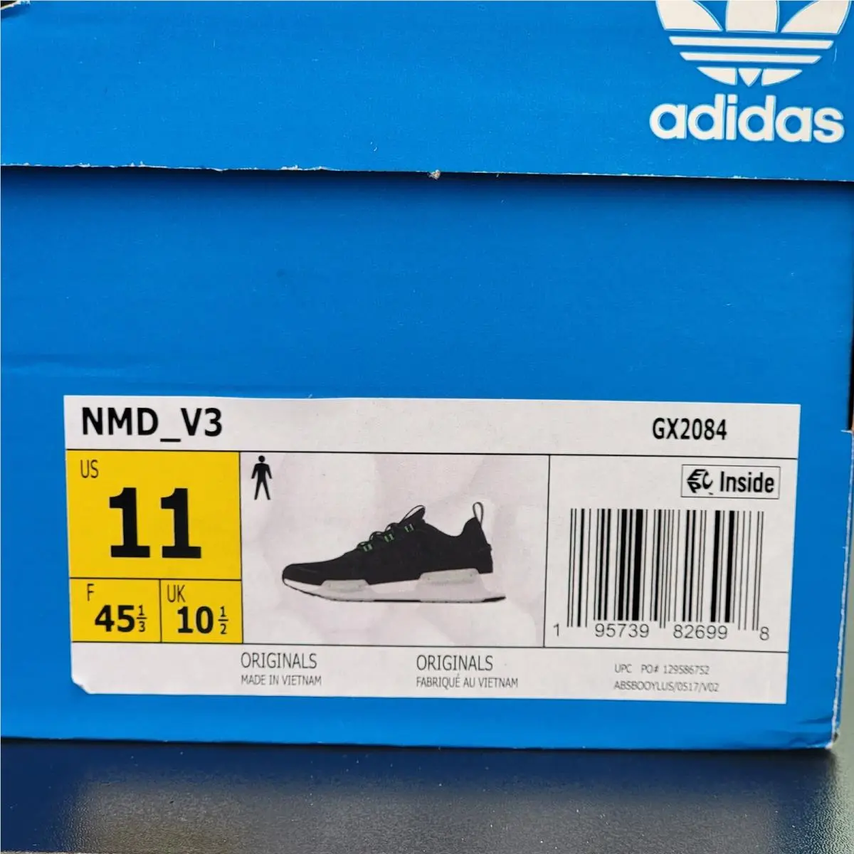 Adidas shoes - adidas NMD V3 - NMD - GX2084 - Black 6