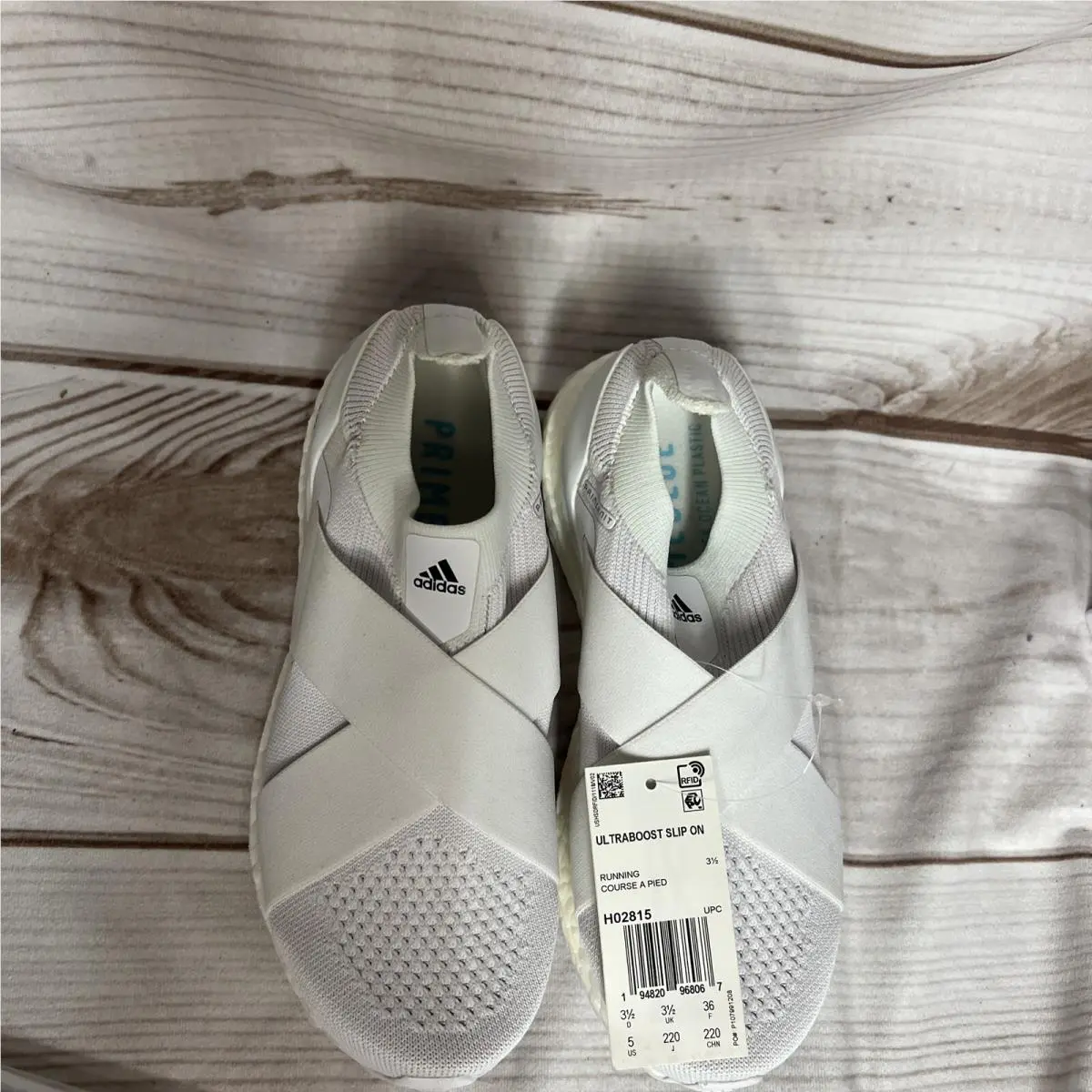 Adidas shoes - Adidas Ultra boost H02815 - Ultra boost - H02815 - Cloud White (UPC: 194820968067) 3