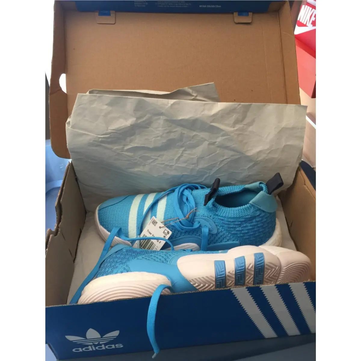 Adidas shoes - adidas Trae Young 2 - Trae Young - H06479 - Blue 0