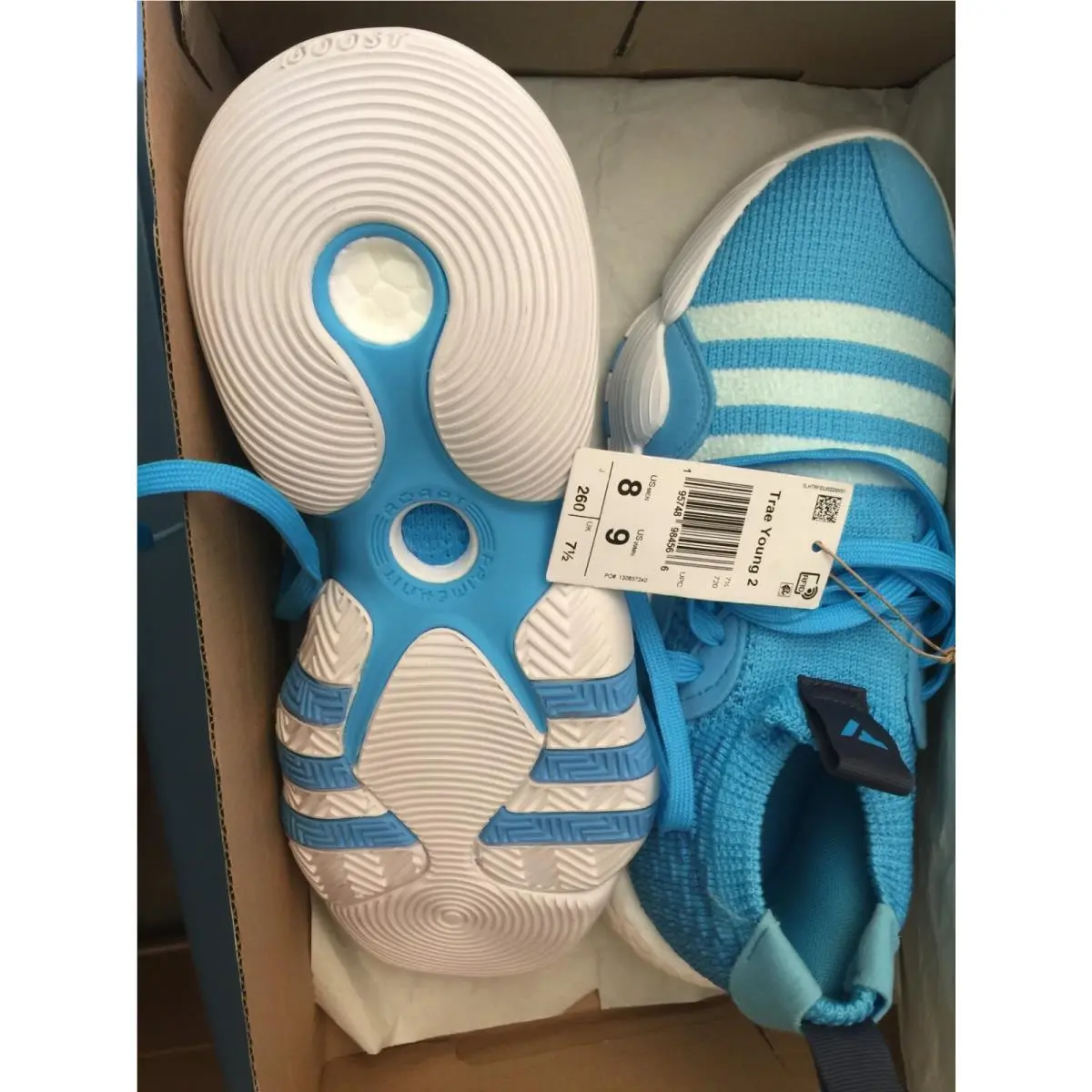 Adidas shoes - adidas Trae Young 2 - Trae Young - H06479 - Blue 1