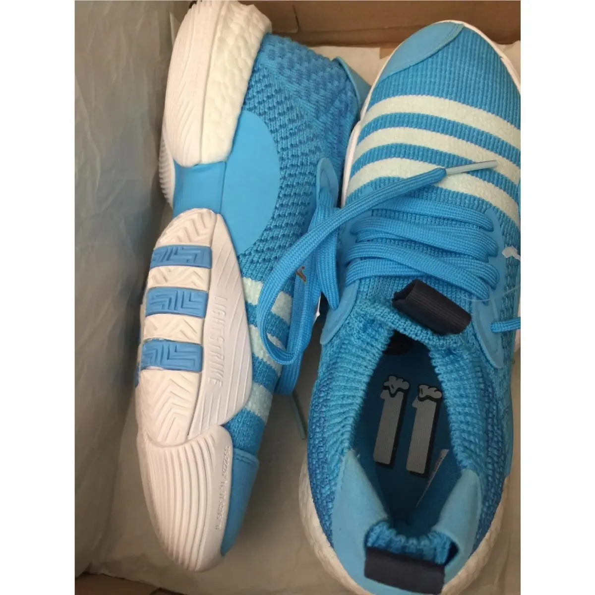 Adidas shoes - adidas Trae Young 2 - Trae Young - H06479 - Blue 3
