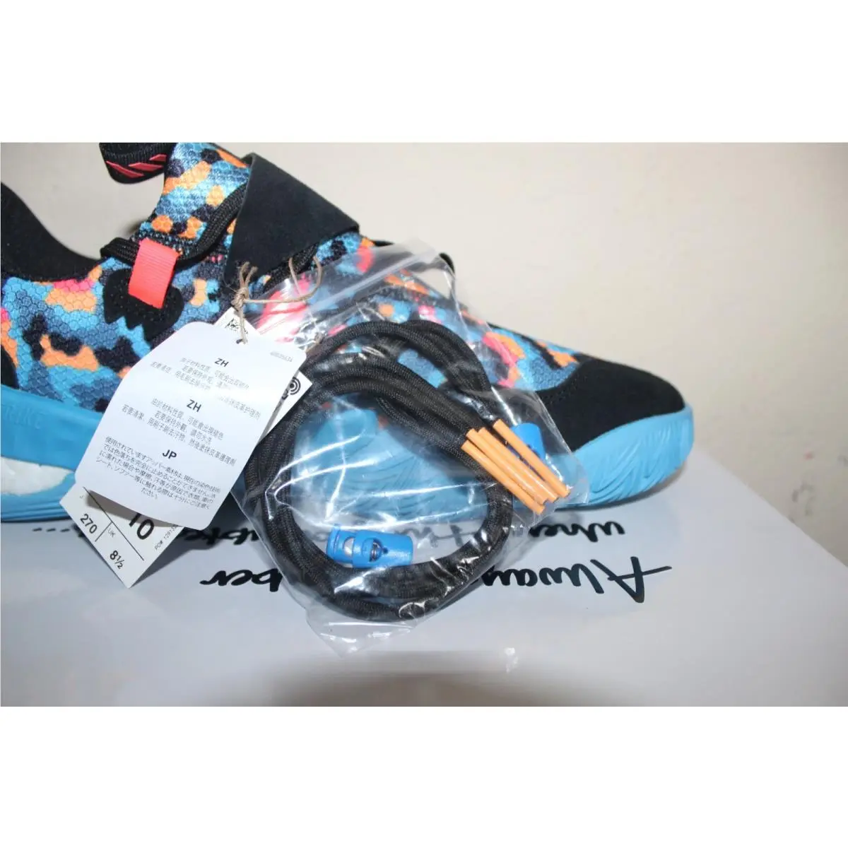 Adidas shoes - adidas Trae Young 1 - Trae Young - GY0289 - Core Black / Core Black / Sky Rush (UPC: 195734065521) 6